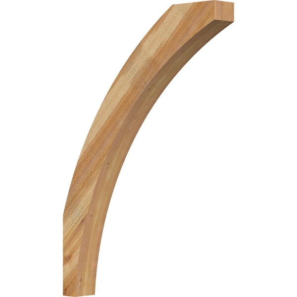 Ekena Millwork 4"W x 28"D x 40"H Thorton Rough Sawn Knee Brace, Western Red Cedar BRC04X28X40THR00RWR - main